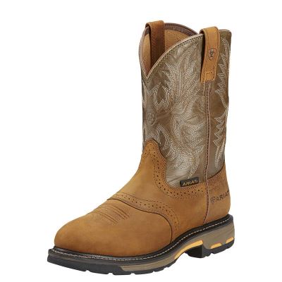 Ariat Workhog Pull-on - Werkschoenen Bruin Heren - 30133-386